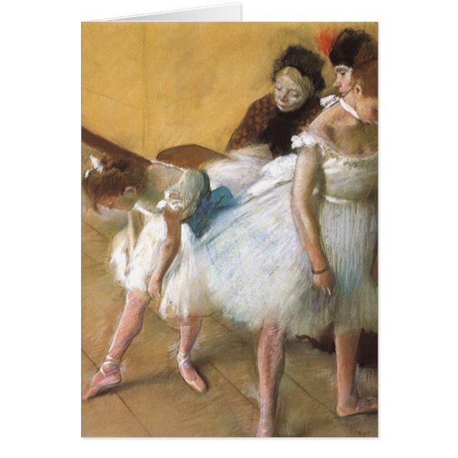 Examen de danza por Edgar Degas, Ballet de época (Frente)
