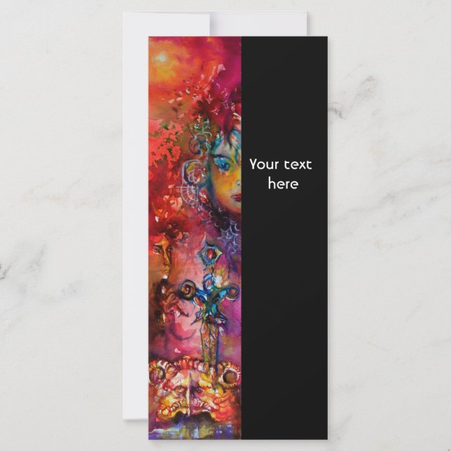 EXCALIBUR fuchsia púrpura negra azul rosado blanco (Anverso)