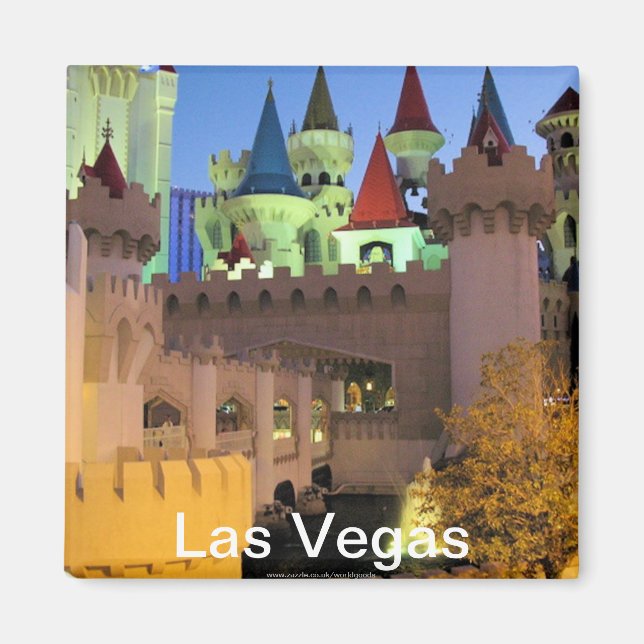 Excalibur imán Las Vegas (Frente)