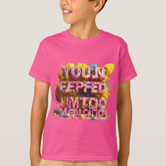 Excede la camiseta de los niños