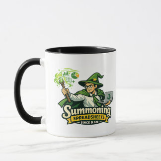 Excel Hechicero Taza De Café Divertida Para Oficin