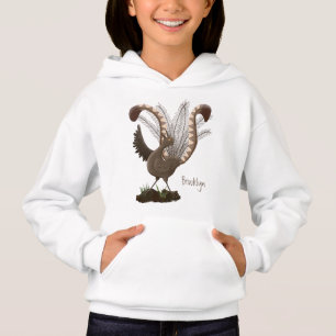 Excelente ilustracion de personalizado de lyrebird