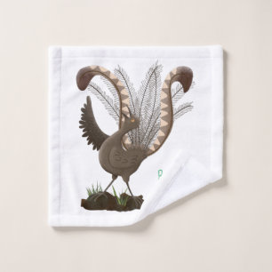 Excelente ilustracion de personalizado de lyrebird