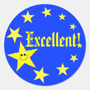 Excelentes Pegatinas de la escuela Stars
