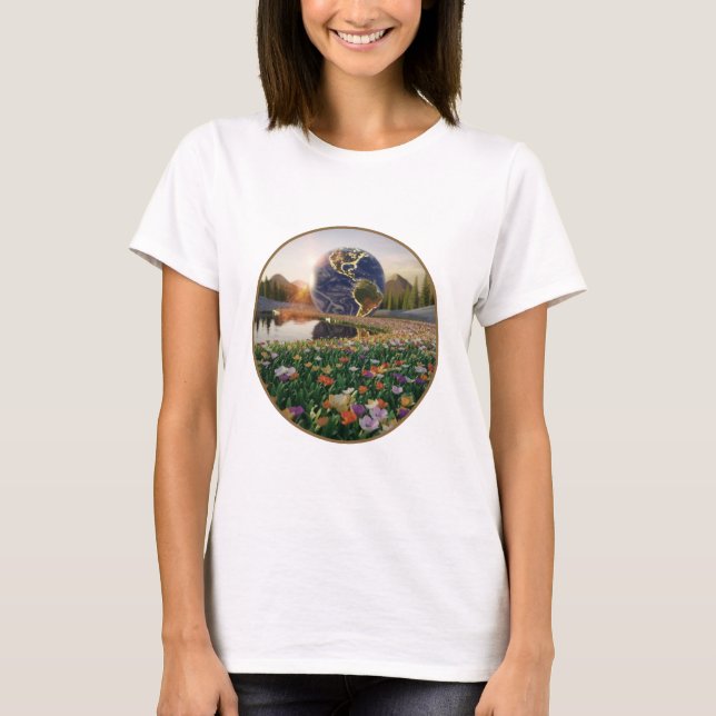 Exclusiva venta de camisetas para mujeres: estilo  (Anverso)