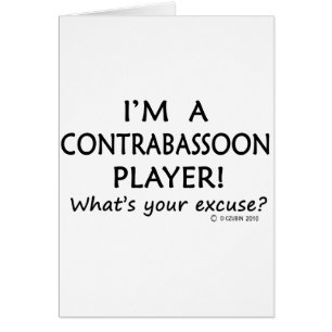 Excusa del jugador de contrabassoon