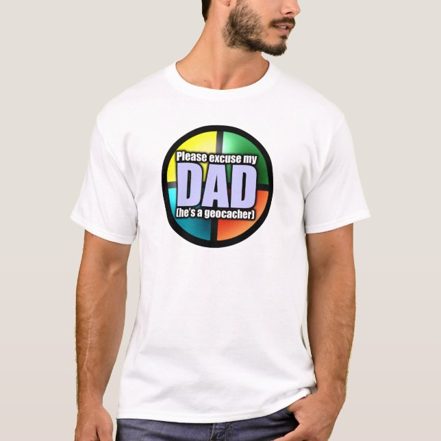 Excuse mi camiseta del papá (Anverso)