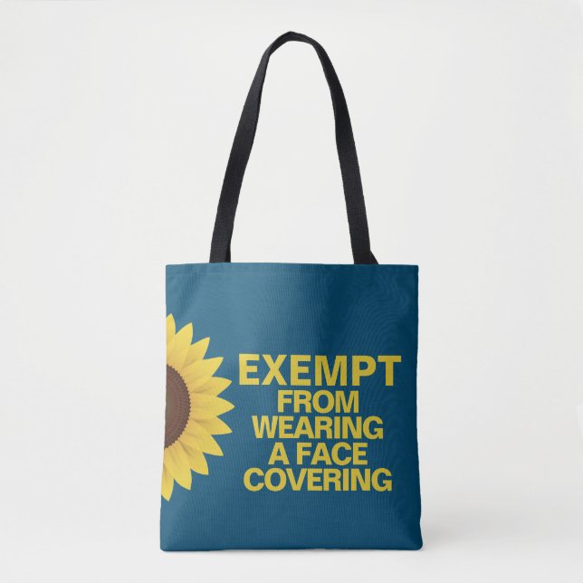 Exención De La Bolsa De Tote De Girasol (Anverso)