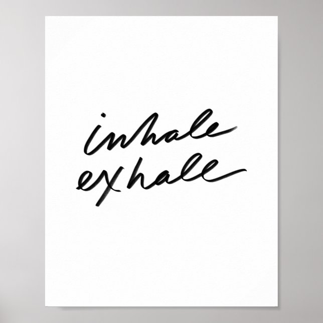 Exhalación inhalatoria - Decoración de oficina de  (Frente)
