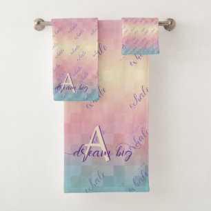 Exhale Inhale Sueño Gran Pastel Motivacional Ombre