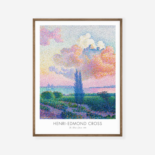 Exhibición de arte en la nube rosa de Henri Edmond (Subido por el creador)