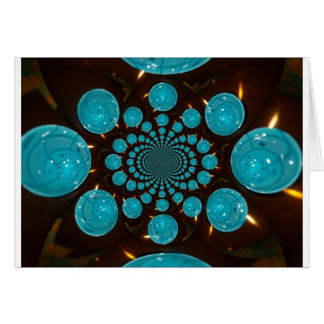Exhibición ondulante de las luces de los cianos en (Anverso (Horizontal))