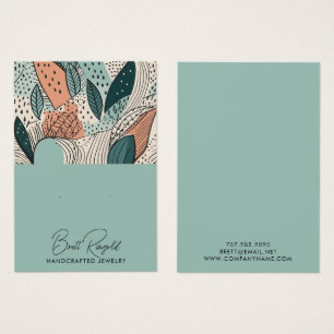 Exhibidor de Aretes de Crema de Albaricoque Boho M