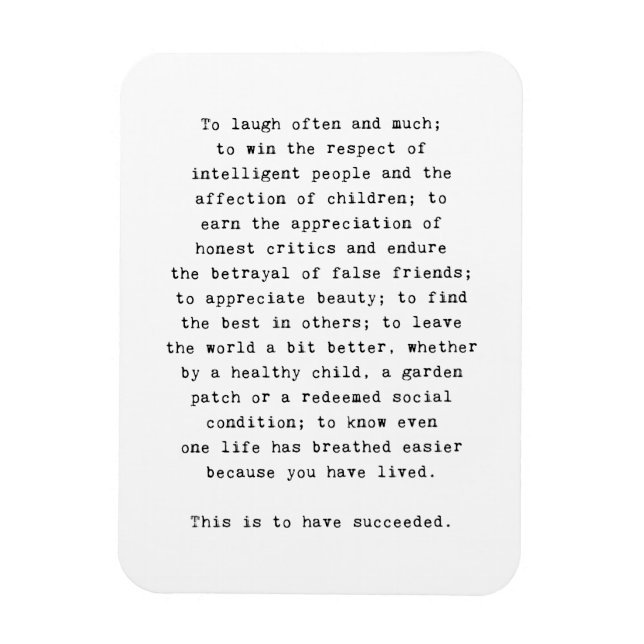 Éxito de imán en la nevera de citas inspiradoras d (Vertical)