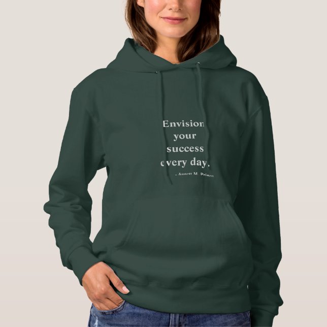 " Éxito... " Sudadera con capucha (Anverso)