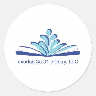 Éxodo 35:31 pegatinas de arte