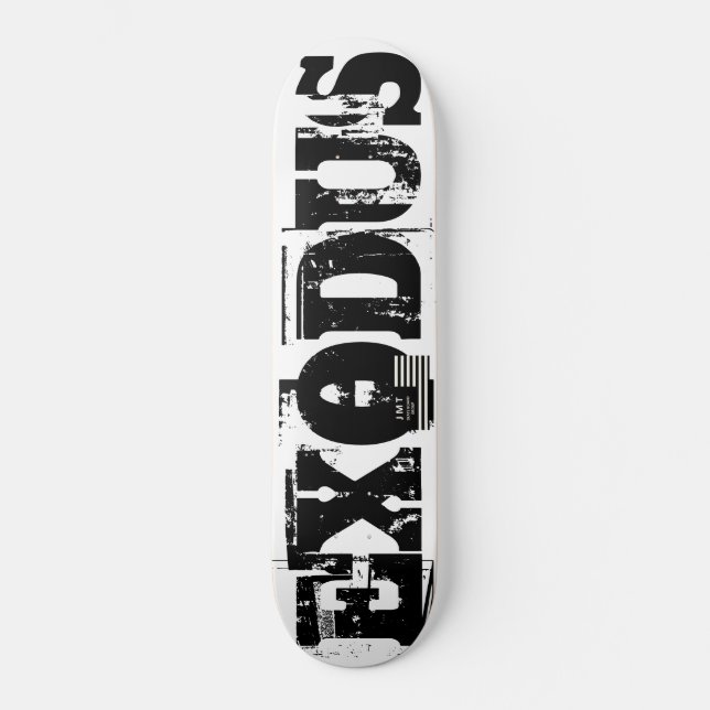EXODUS SKATEBOARDS / JMT EE. UU. (Anverso)