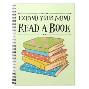 Expande su mente... leer un cuaderno de libro
