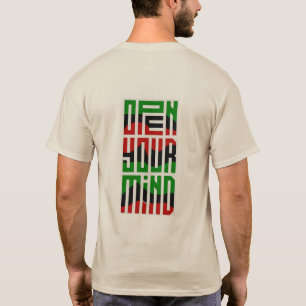 Expande Tu Mente   Camiseta con Diseño Trasero