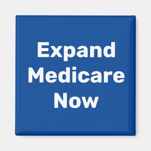 Expandir el imán Medicare Now (Frente)