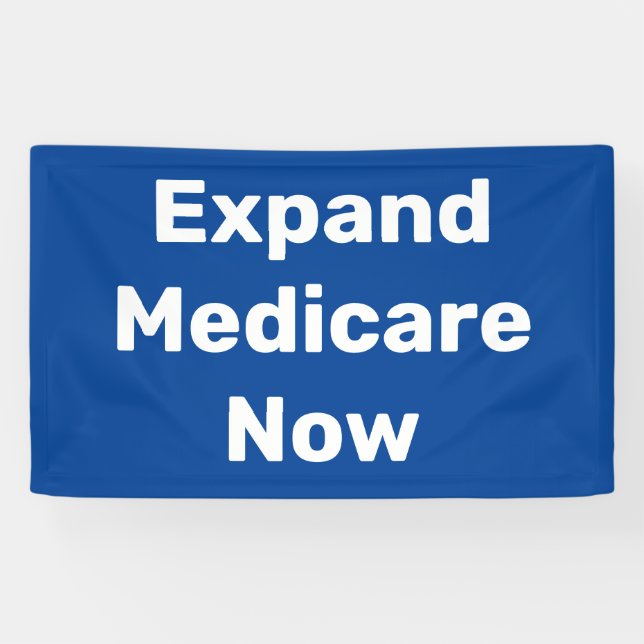Expandir la pancarta Medicare Now (Horizontal)
