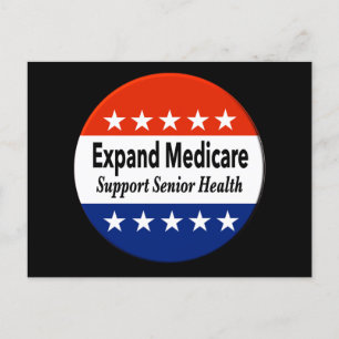 Expandir Medicare para apoyar la tarjeta postal de