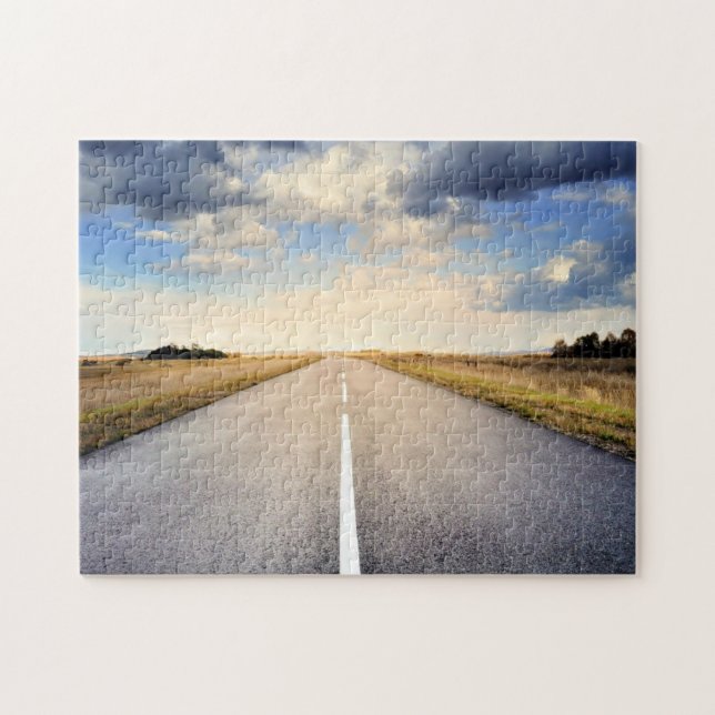 Expectativa del rompecabezas en carretera (Horizontal)