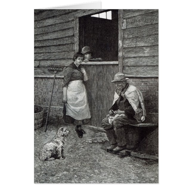 Expectativa desde la "hora de ocio", 1888 (Frente)