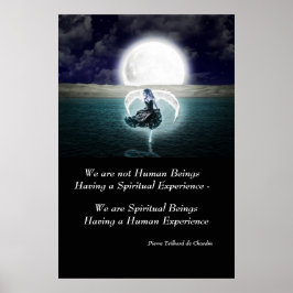 Experiencia espiritual Cita arte mural Inspirador