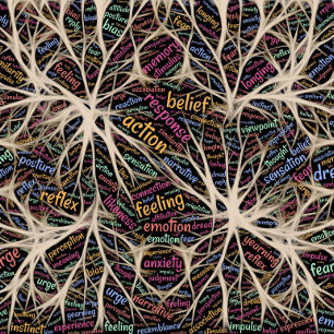 Experiencia humana Arte Inspirador de Word