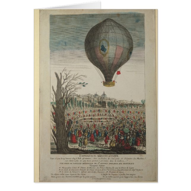Experimento del globo de aire caliente (Frente)