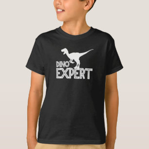 Experto en Dino - Camiseta de los amantes de los d