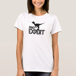Experto en Dino - Camiseta de los amantes de los d