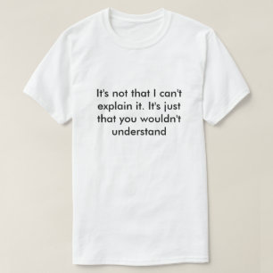 Explicar la camiseta