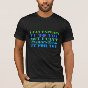 "Expliqúelo" camiseta
