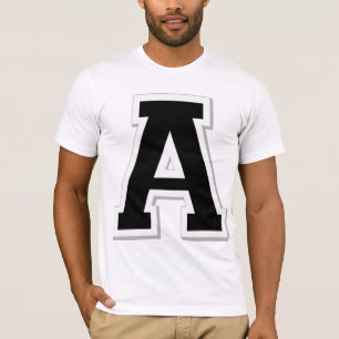 Expliqúelo letra inicial una camiseta de los
