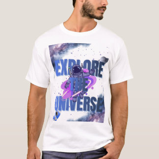 Explora La Camiseta Espacial Astronauta Del Univer
