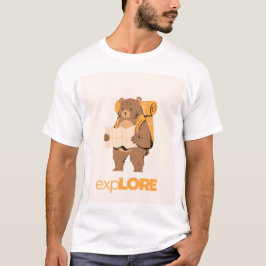 Explora Más | Camiseta de aventuras del oso de sen