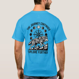 Explora Más Camiseta de Lobo – Aventura Salvaje Ur