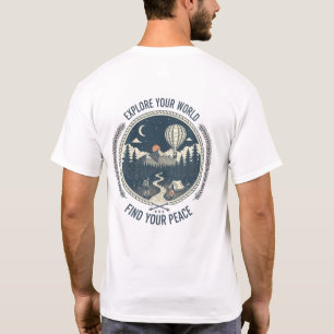 Explora Tu Mundo – Camiseta Vintage de Aventura