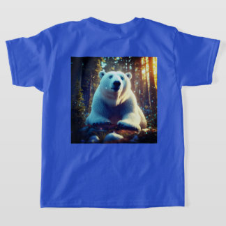 Explorador ártico: camiseta con oso polar