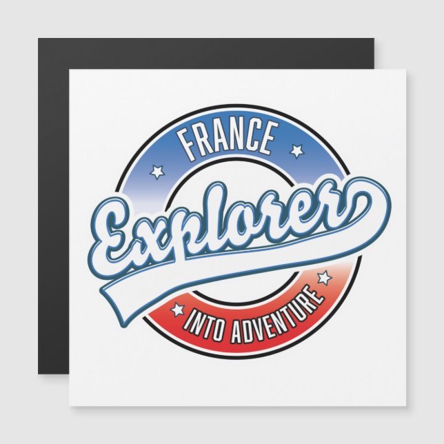 explorador de Francia en aventura (Anverso/Reverso)