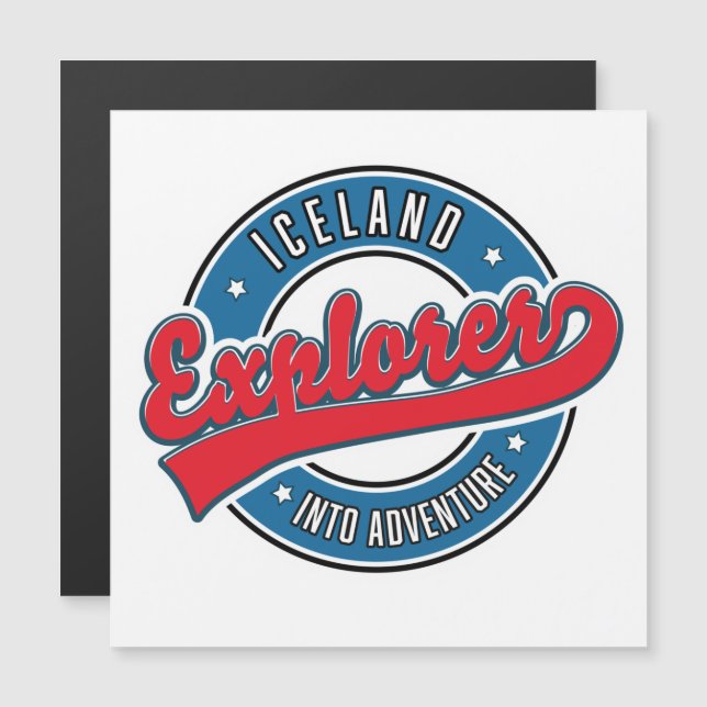 Explorador de Islandia en aventura (Anverso/Reverso)