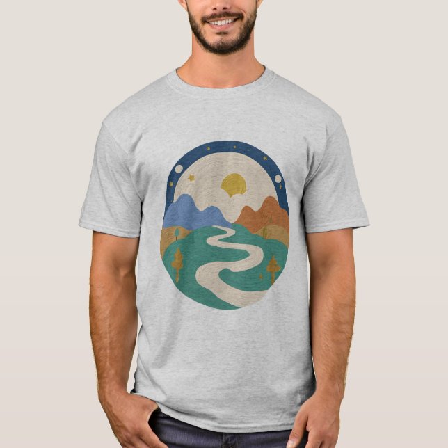 Explorador de la naturaleza - Vive la camiseta de  (Anverso)