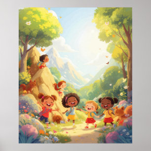 Exploradores alegres - Arte de Pared de aventura n