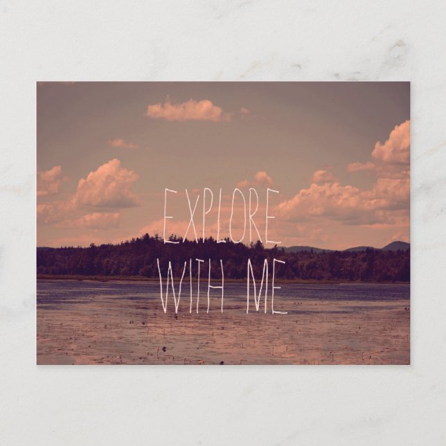 Explorar con mi postal (Anverso)