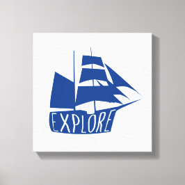 Explorar el arte de la guardería en barco de vela