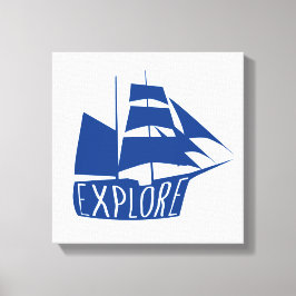 Explorar el arte de la guardería en barco de vela