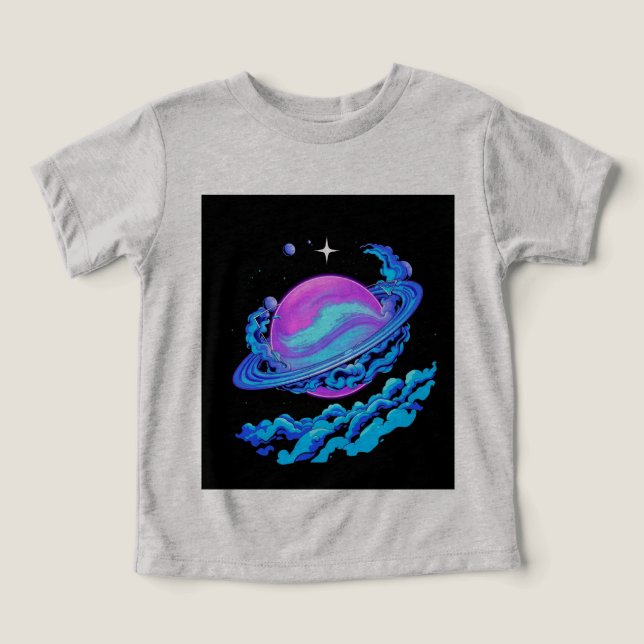 Explorar el universo: camisetas espaciales únicas (Diseño delantero )