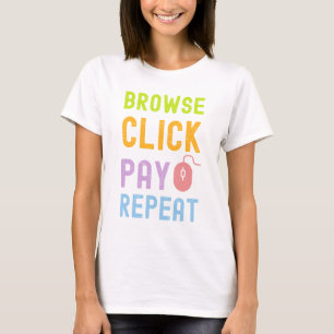 Explorar Haga Clic En Pagar Repetir La Camiseta De